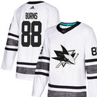 San Jose Sharks Trikot #88 Brent Burns Weiß 2019 All-Star NHL